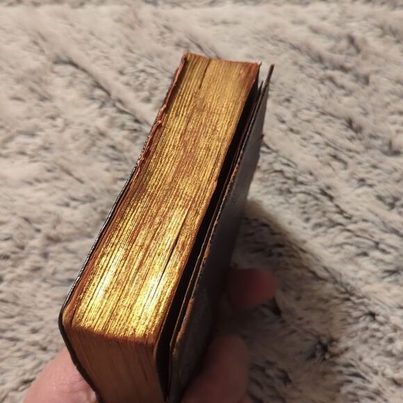 1895 Leather Danish Song Book - Picture 12 of 13